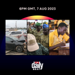 6PM GMT: Niger coup leaders shut down airspace, Awoshie residents protest frequent road accidents & more - Daily Beat