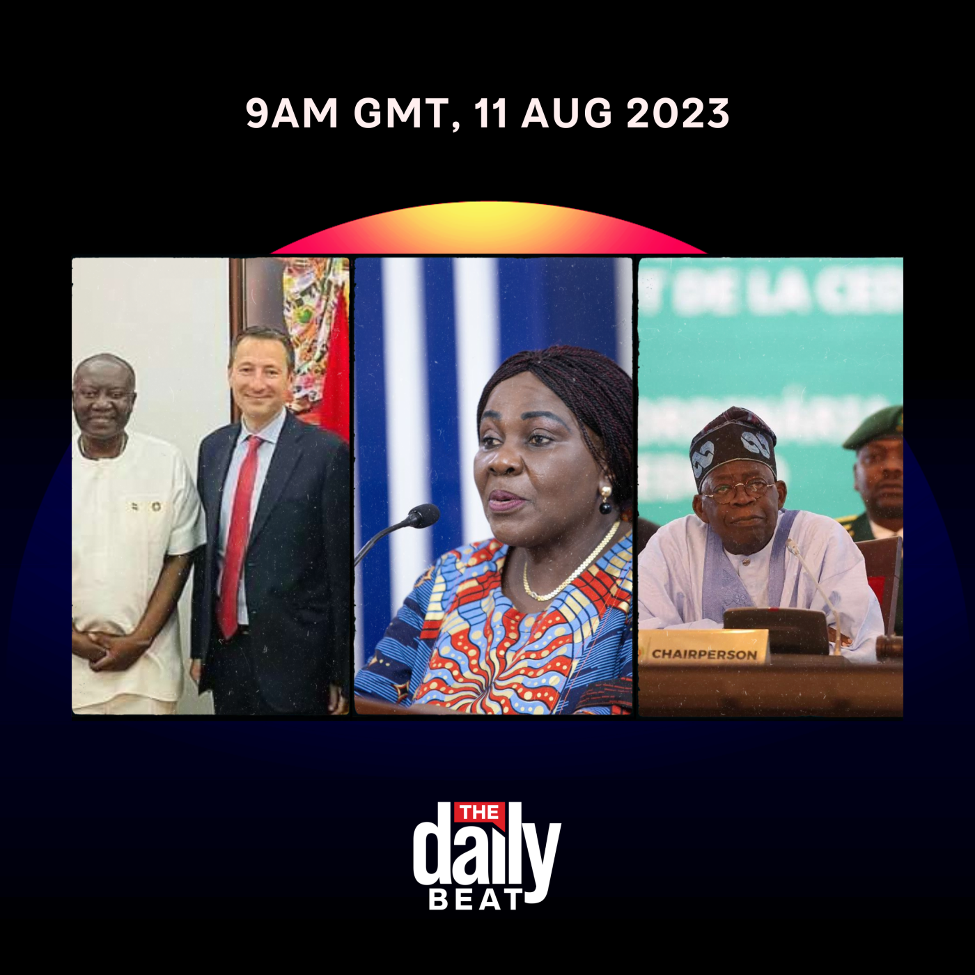 9AM GMT: Court to consider freezing Cecilia Dapaah’s accounts, ECOWAS ready troops for Niger & more - Daily Beat episode artwork