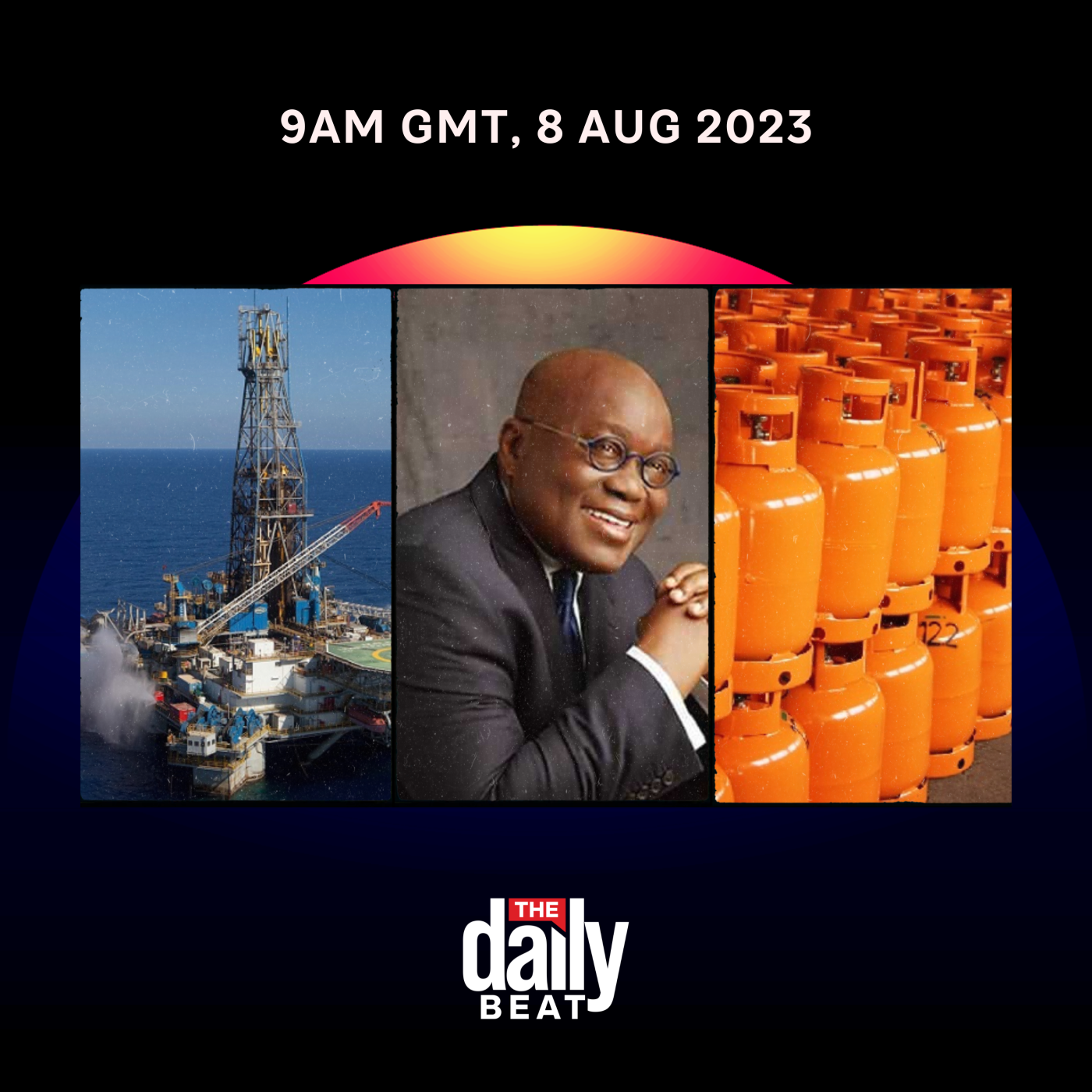 9AM GMT: Ghana loses $8.3 million in oil revenue, President Akufo-Addo honoured in South Africa & more - Daily Beat episode artwork