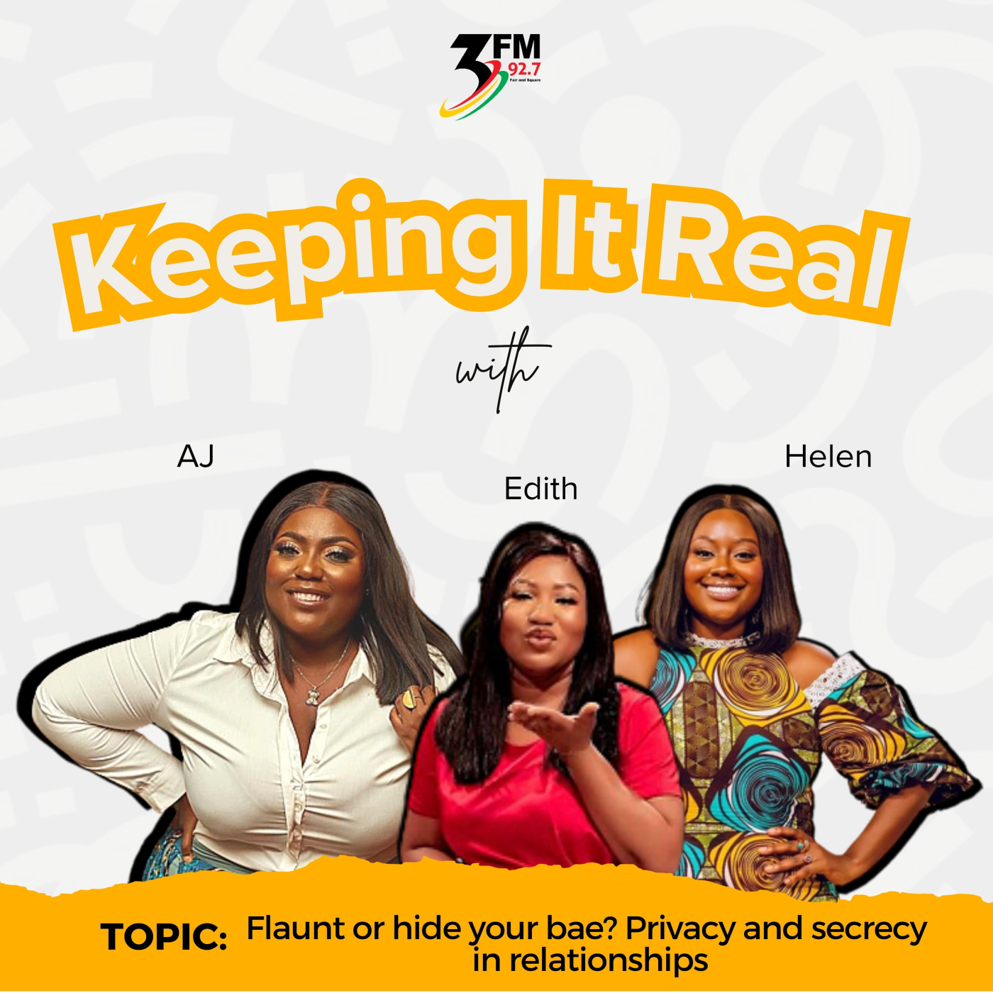 Flaunt or hide your bae? - Keeping It Real episode artwork