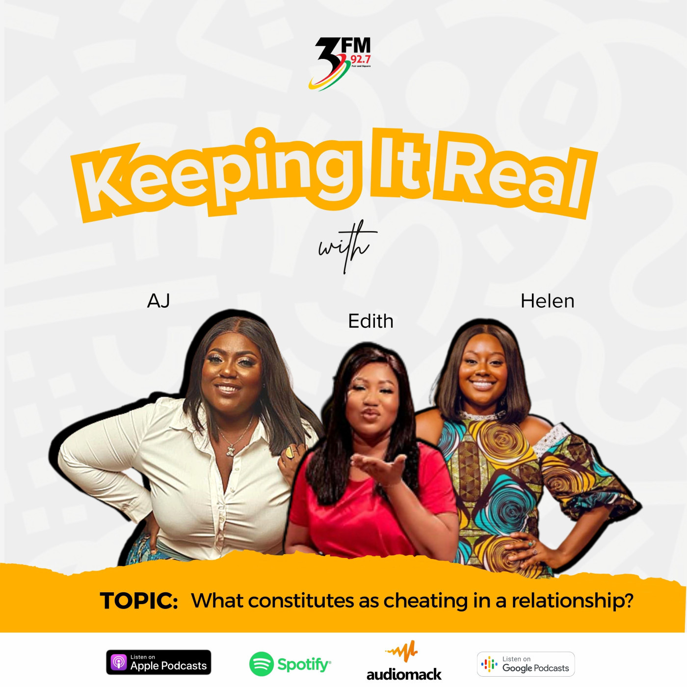 What constitutes cheating in a relationship? episode artwork